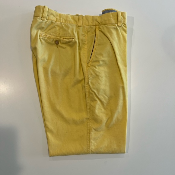 TWO PANTS: Men’s J Crew Corduroy GREEN and YELLOW. 32-32 and 33-32 - Picture 6 of 11